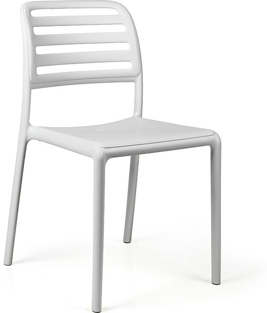 Nardi Costa Bistrot Stuhl in Weiß matt für den Garten - Bild 1
