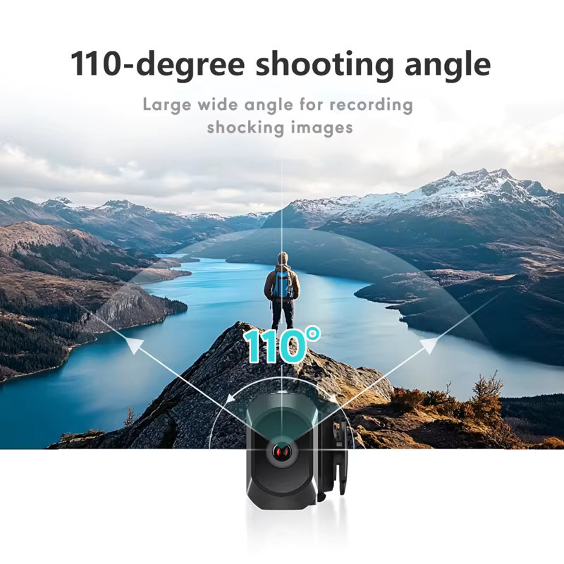 OnePlus Action Camera 4K Ultra HD Weitwinkel Sportbrillen-Kamera in Schwarz für Freihändige Erst-Personen-Perspektiven und Vlogging - Bild 5