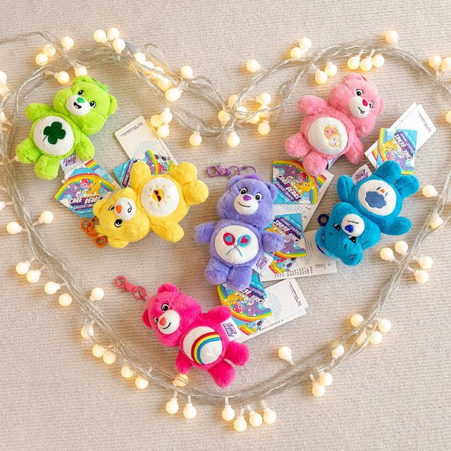 Care Bears Plüschpuppen Schlüsselanhänger, Tiere - Bild 1