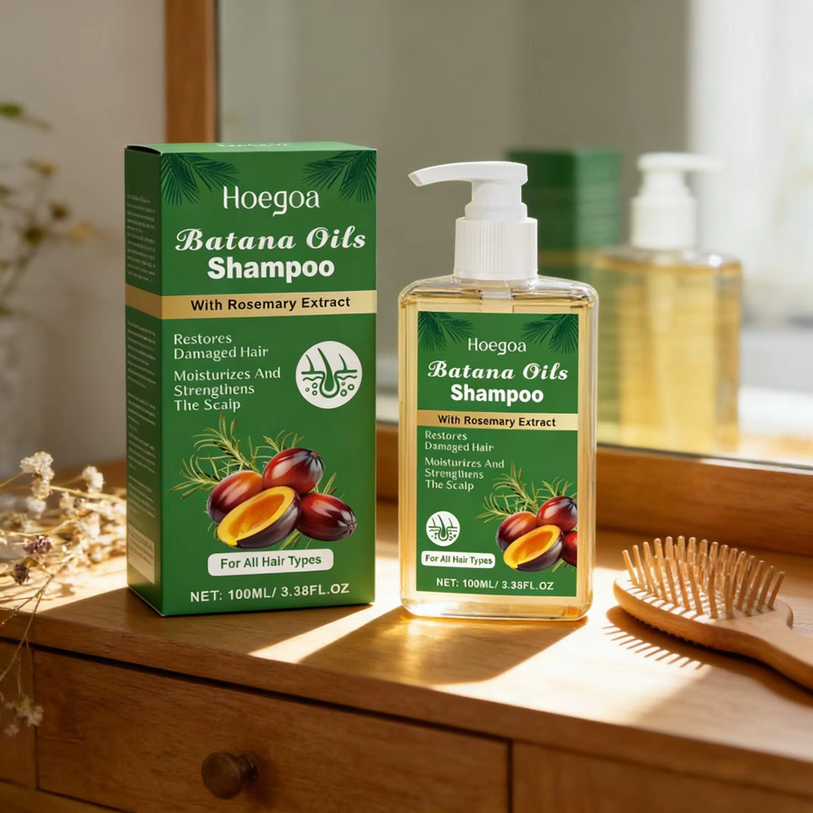 Hoegoa Batana Öl Rosmarin Shampoo, für strapaziertes Haar, Unisex - Bild 3