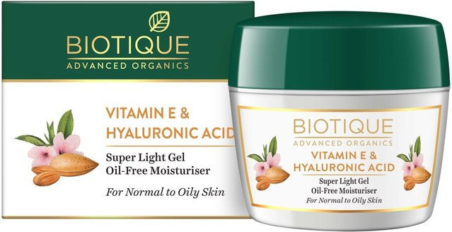 Biotique Vitamin E Hyaluronsäure Feuchtigkeitspflege, Gel, 175g - Bild 1