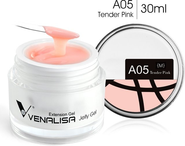 Venalisa Builder Jelly Gel, Perlrosa, 30 ml - Bild 1