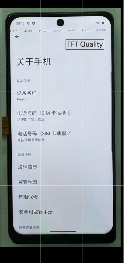 Google Pixel 7 AMOLED LCD Display mit Touch Screen Ersatz Digitizer Montage in Schwarz - Bild 4