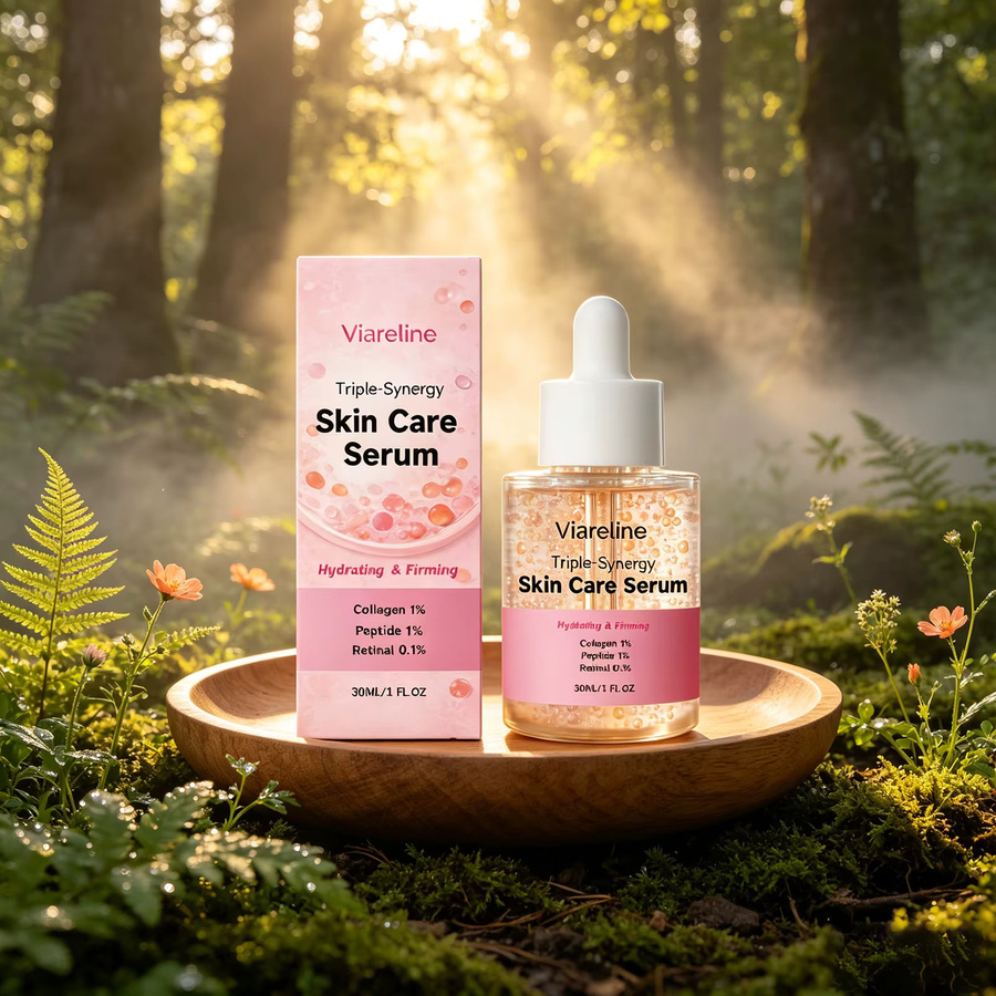 VIARELINE Kupferpeptid-Retinol Serum, Reife Haut, Gesicht - Bild 6