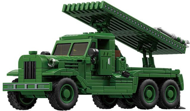 Weltkrieg Armee Militär Soldaten SWAT Halbkettenfahrzeug Panzerzerstörer, Bausteine, ab 6 Jahren - Bild 1
