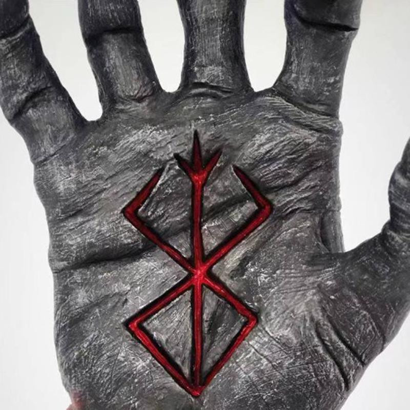 Berserk Anime Figur Guts Hand Gottes Harz Schwarze Actionfigur - Bild 1