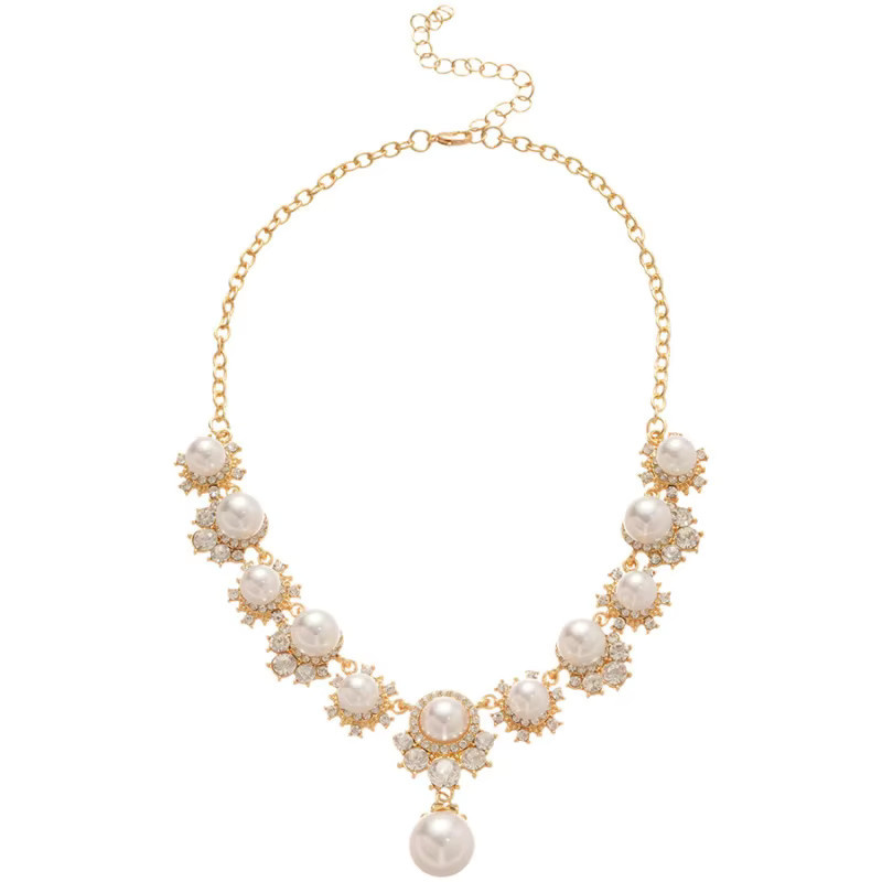 UOSU Schmuck-Set, Perle, Diamant, Gold, Damen - Bild 4