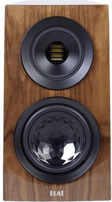 Elac Concentro S 503 Regallautsprecher Hochglanz Nussbaum Braun - Bild 1