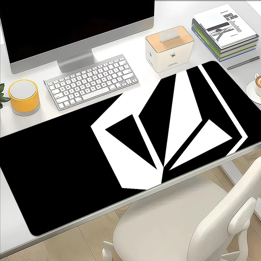 Volcom Mauspad Schwarz rutschfest und verdickt mit Lockedge-Design für Gaming und Büro - Bild 5