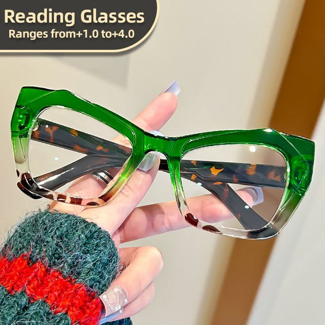 Oyalie Lesebrille, Vollrand, Kunststoff, farbblockiert - Bild 1