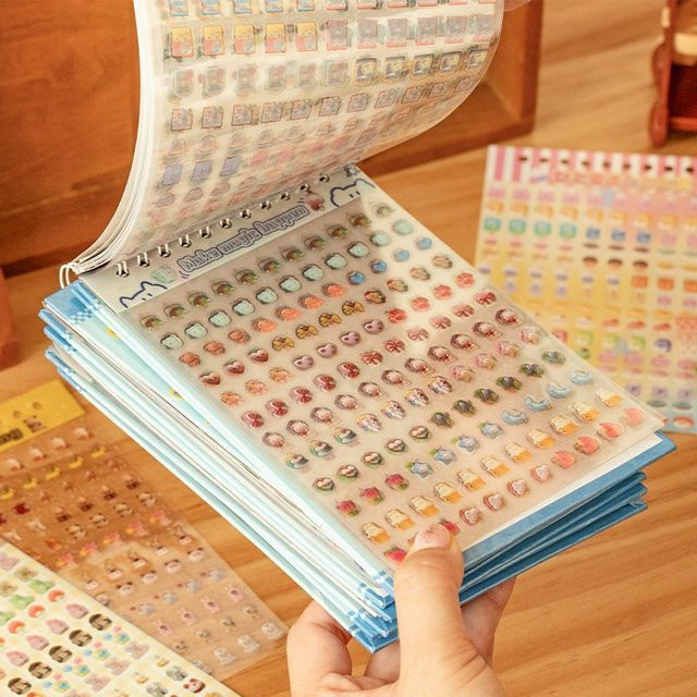2500 Stück bunte Filmaufkleber für Graffiti und Scrapbooking aus Papier - Bild 1