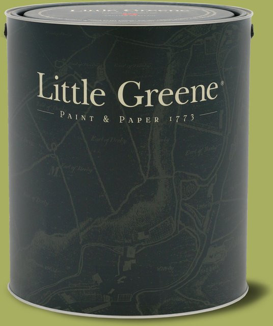 Little Greene Masonry Paint Boxington 84, Wasserbasierte Dispersionsfarbe in Dead Matt, Schimmelresistent, 5 l - Bild 1
