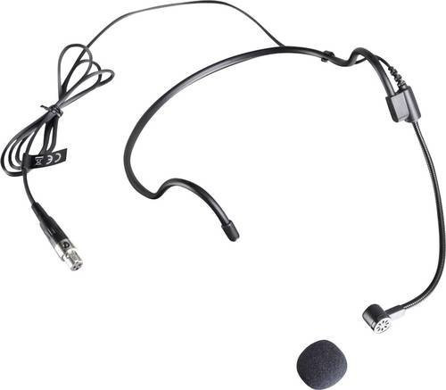 LD Systems Headset Gesangs-Mikrofon LDWS100MH1 in Schwarz mit Windschutz, kabelgebunden - Bild 1
