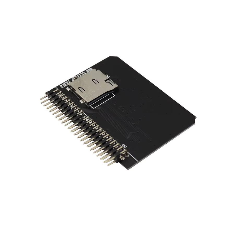 T.F.SKYWINDINTL Micro SD auf 2,5 Zoll IDE 44-Pin Adapterkarte für SDHC und SDXC Speicherkarten in Schwarz - Bild 2