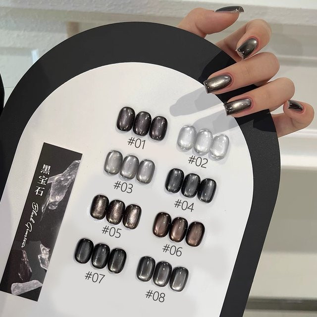 MIANEL Nagellack, Schwarz, 10 ml - Bild 1