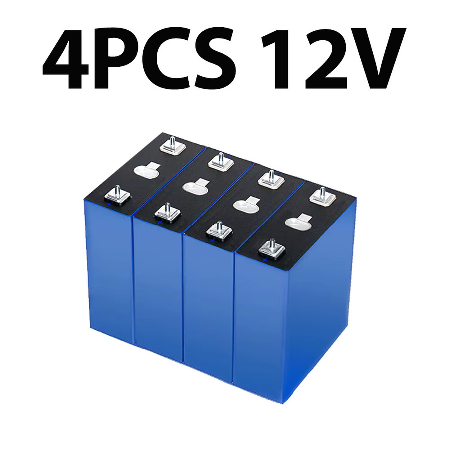 Dreamdash 4 Stück LiFePO4 Batteriezellen 3,2V 320Ah Klasse A Lithium-Eisenphosphat für Solarenergiespeicher, Wohnmobil und Boot - Bild 1