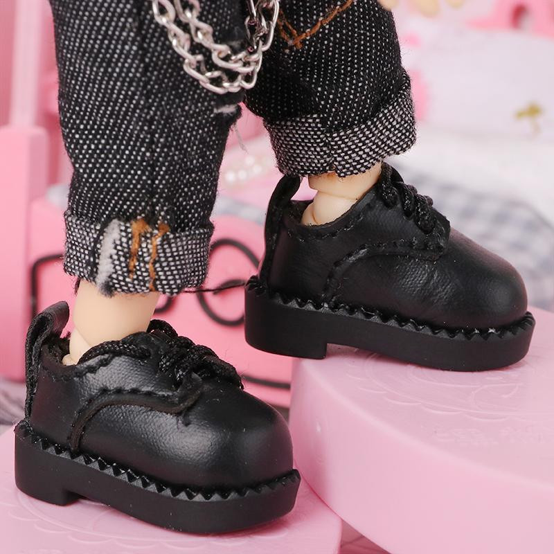 Yiran toy 1 OB11 Uniformschuhe Lederschuh Puppenzubehör 2-teiliges Set - Bild 3