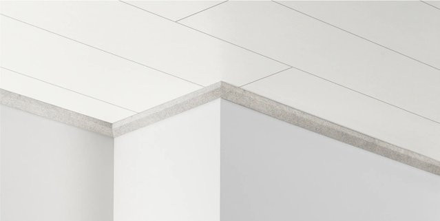 Parador Deckenleiste DAL 3 Beton in Grau, Holzoptik, B/H/T: 2200 x 34 x 12 mm - Bild 1