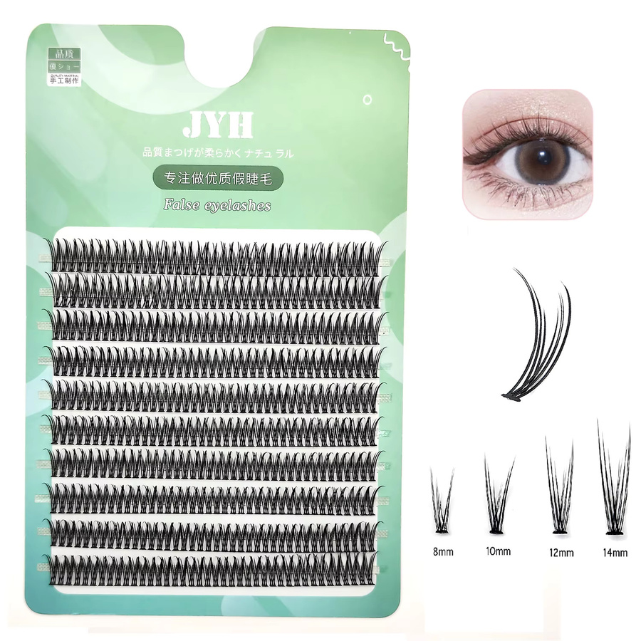 ADIYA Künstliche Wimpern, Black, Natürlich, Unisex - Bild 2