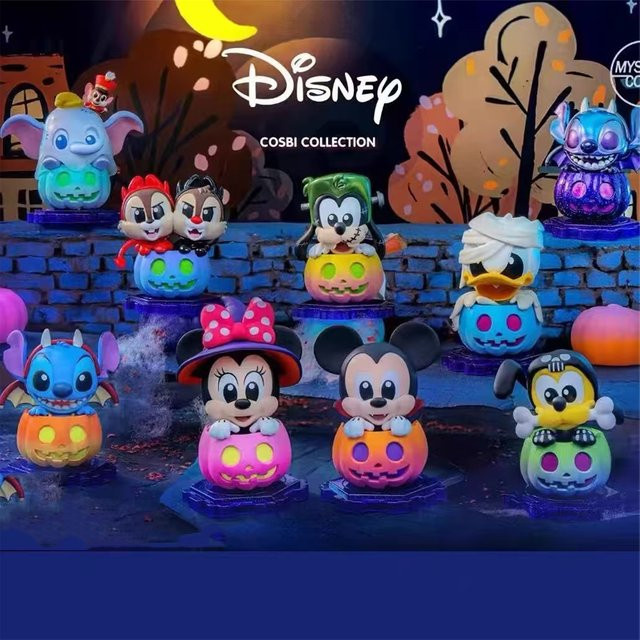 Disney Mickey Mouse and Friends Halloween Limited Cosbi Blind Box Minifigur Multicolor - Bild 1