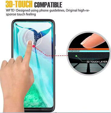 3er-Set gehärtetes Glas Displayschutz für Motorola Moto G86 G96 G100 Pro G56 G15 Power G05 G45 G75 in Transparent - Bild 3