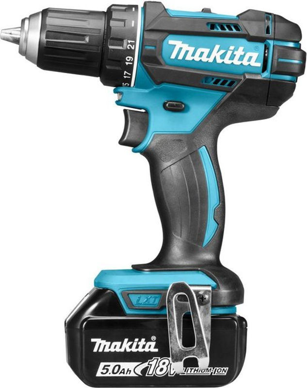 Makita LXT DDF482RTJ 18V Akku-Bohrschrauber Set mit 2x BL1850B Akkus - Bild 3