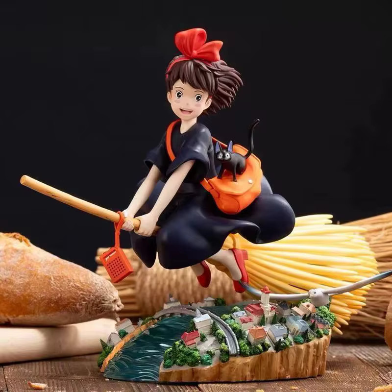 Erciyuan Besen-Kleiner-Hexen Actionfigur, Fantasy, Mädchen, Kunststoff - Bild 3