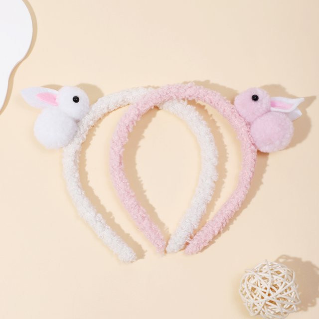 SWEET FIRST LOVE Haarbänder, Plüsch, Kaninchen, Mädchen, Kinder - Bild 1