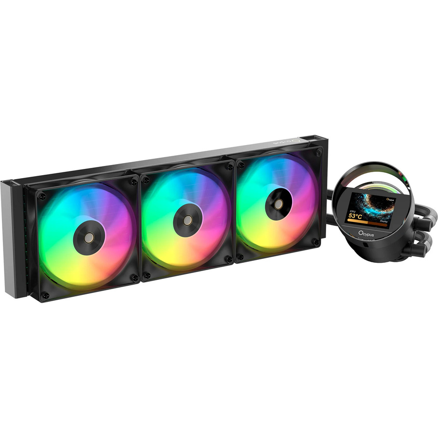 Ocypus Sigma L36 ARGB AIO Wasserkühlung in Schwarz und Multicolour - Bild 1