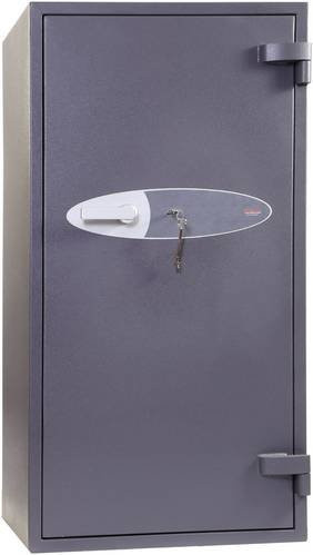 Phoenix HS2054K Mercury Wertschutzschrank mit Schlüsselschloss in Grau (30min) - Bild 1