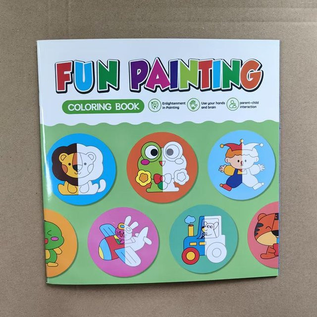 Yiran toy Kinder Malbuch für kreative Aktivitäten in Bunt/Mehrfarbig - Bild 1