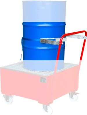 Bauer Haltegurt mit Klemmschloss für 1 x 200 l Fass in Blau - Bild 1