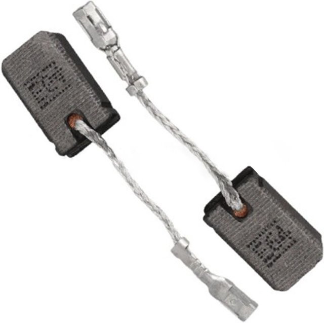 Bosch Kohlebürsten 1607000V37 für Winkelschleifer GWS 12-125 E, 2 Stück, Maße: 6 x 10 x 16 mm - Bild 1