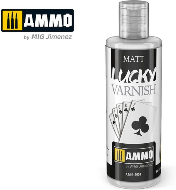 AMMO by MIG Jimenez Lucky Varnish Matt, Zubehör, 60ml - Bild 1