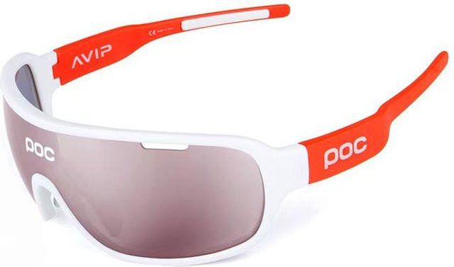 POC TK Style1 Sportsonnenbrille, Unisex, Vollrand, Grey, White, TR90 - Bild 1