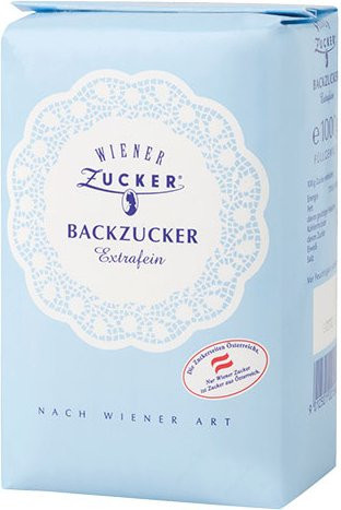 Wiener Zucker Backzucker Extrafein 1 kg - Bild 1