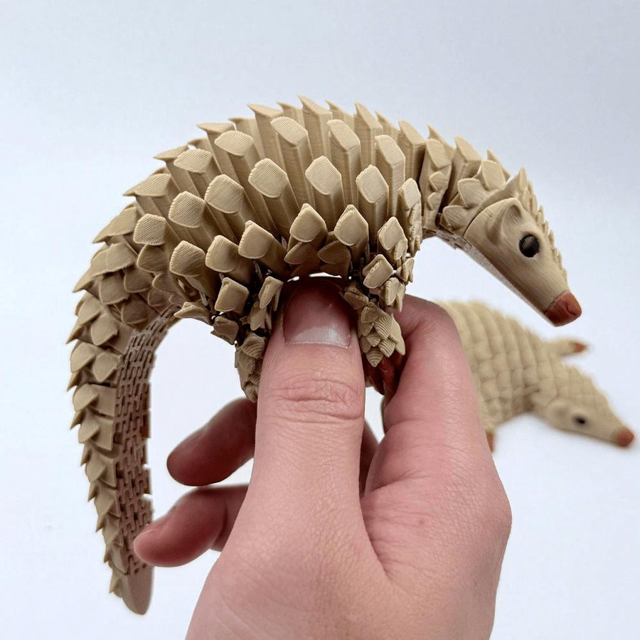 3D-gedrucktes Schuppentier-Figur Spielzeugmodell, ab 14 Jahre - Bild 2