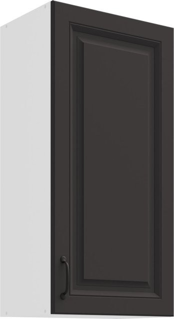 Hängeschrank Stilo Landhaus Grau Matt Breite: 45 cm, Höhe: 90 cm - Bild 1