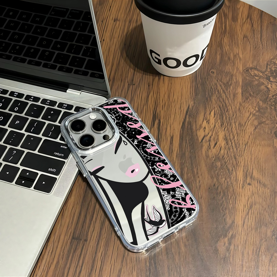 Tokidoki Handyhülle mit Cartoon-Design für iPhone 11 bis iPhone 17 Pro Max, transparent und mehrfarbig - Bild 3