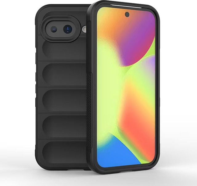Hautfreundliche Handyhülle mit Airbag-Ecken und Fallschutz für Google Pixel 10 Pro 9 8 7 6 A in Grau - Bild 1