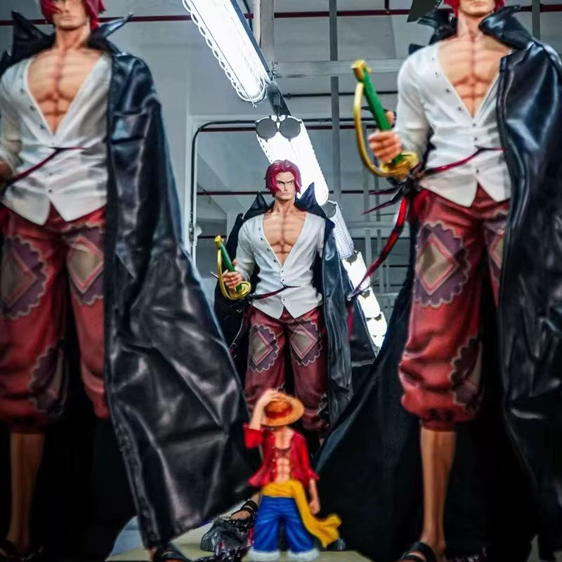 Bandai One Piece Anime Red Hair Shanks Figur in Rot und Mehrfarbig - Bild 2