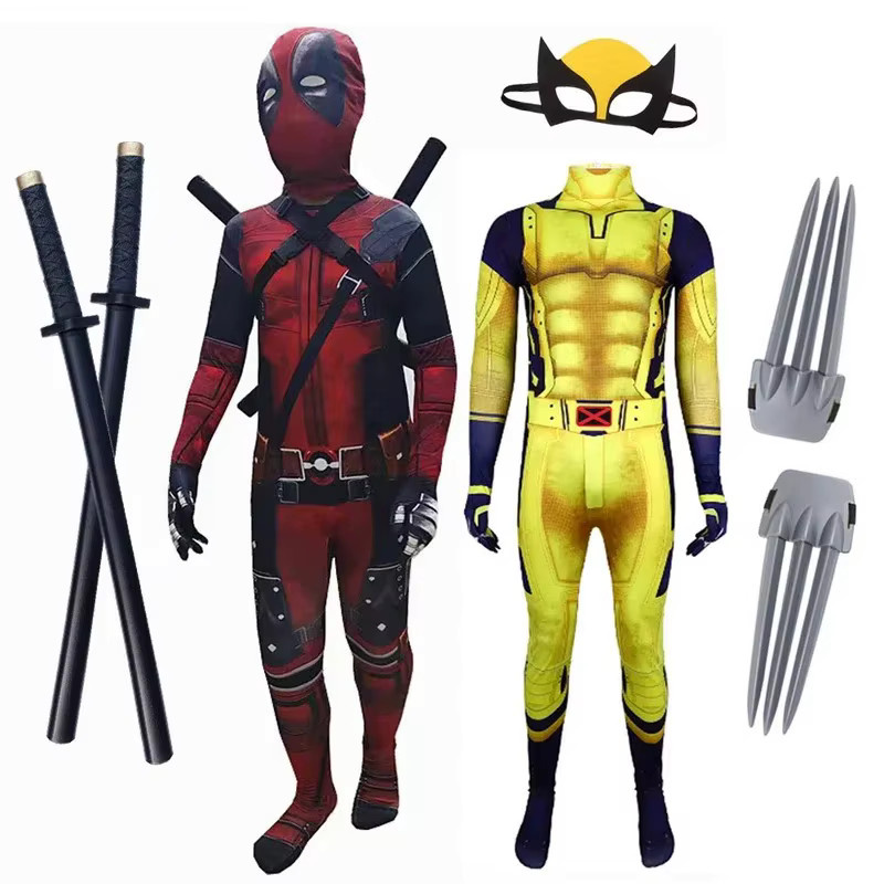 Hot Toys Deadpool Kostüm, Superheld, Overall, Schwert Set - Bild 3