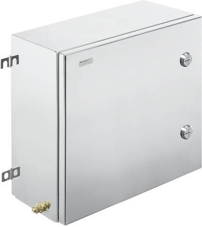 Weidmüller Installations-Gehäuse KTB QL 404020 S4E1 aus rostfreiem Stahl in Silber, Wandmontage - Bild 1