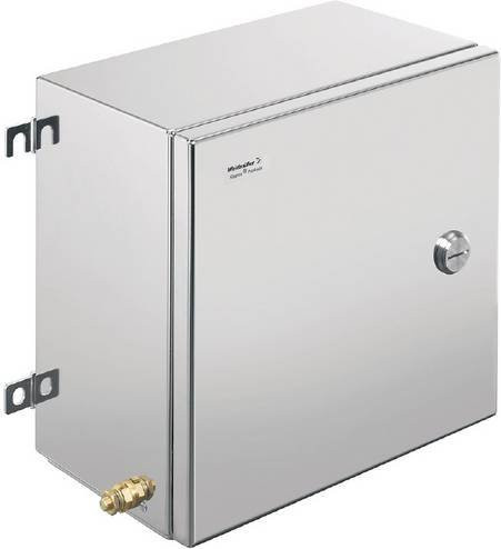 Weidmüller KTB QL 303020 S4E0 Gehäuse aus Edelstahl in Silber, B/T/H: 30,6 x 30,6 x 20,0 cm - Bild 1