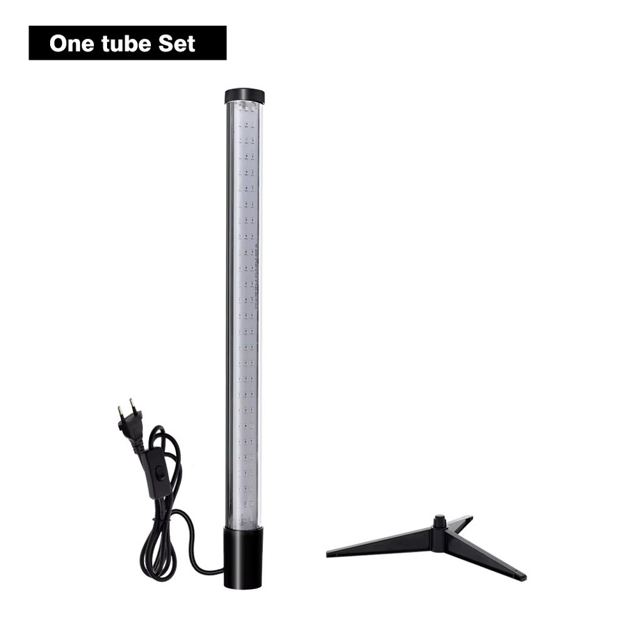 TRANYTON UV-LED Schwarzlichtleiste mit USB-Stecker, 395 nm für Party und Bühnenbeleuchtung, Schwarz - Bild 6