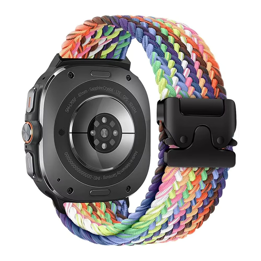 LCAPLE Uhrenarmband Textil/NATO, Bunt, Samsung Galaxy Watch Ultra 47 mm - Bild 3
