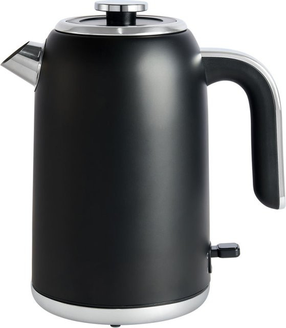 CORBY Wasserkocher Hertford in Schwarz und Chrom mit 1,8 l, B/H/T: 23 x 25 x 15 cm - Bild 1