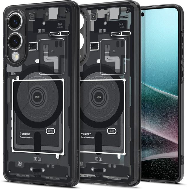 Spigen Ultra Hybrid Zero One MagSafe Schutzhülle für Samsung Galaxy S25 Edge S937 in Schwarz - Bild 1