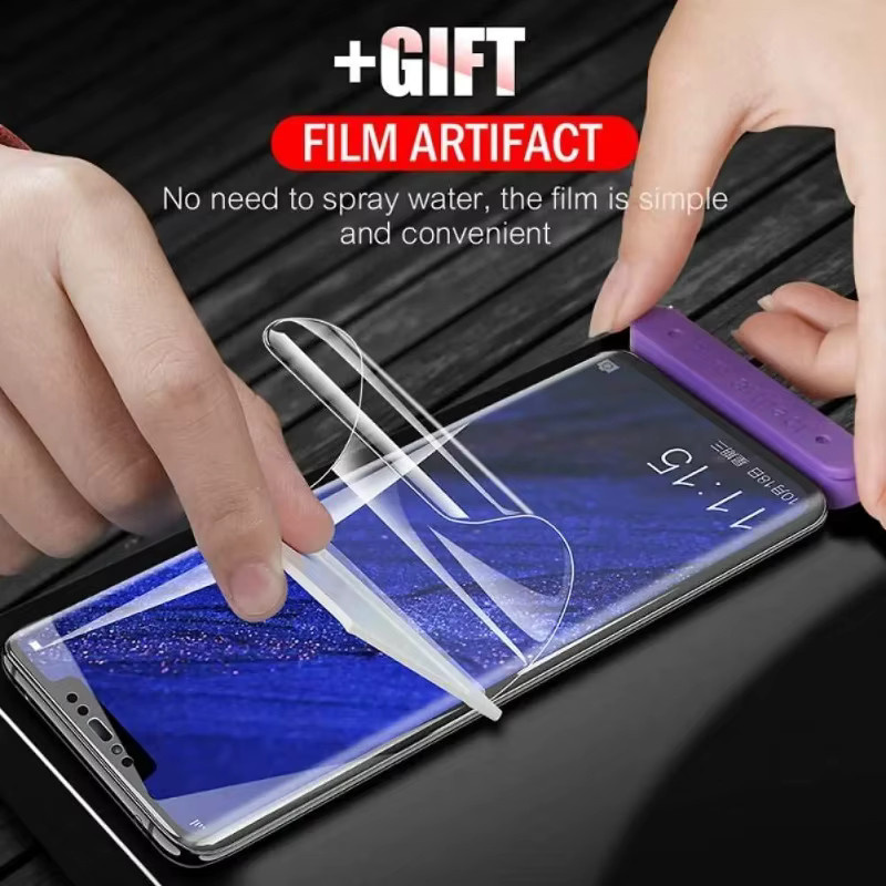 Hydrogel Screen Protector für Huawei P40 P30 Pro P20 Mate 20 P10 Lite, transparente Vollabdeckung Displayfolie - Bild 2