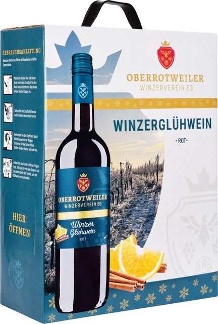 Oberrotweiler Winzerverein eG Glühwein Rot, Baden, 3 l - Bild 1